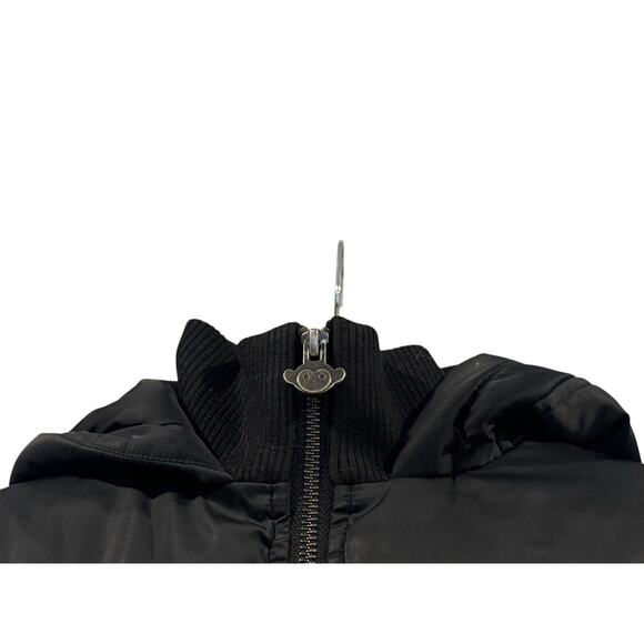 APPAMAN Youth 100% Down Puffer Jacket Black SIZE 6 EXCELLENT - Picture 3 of 12